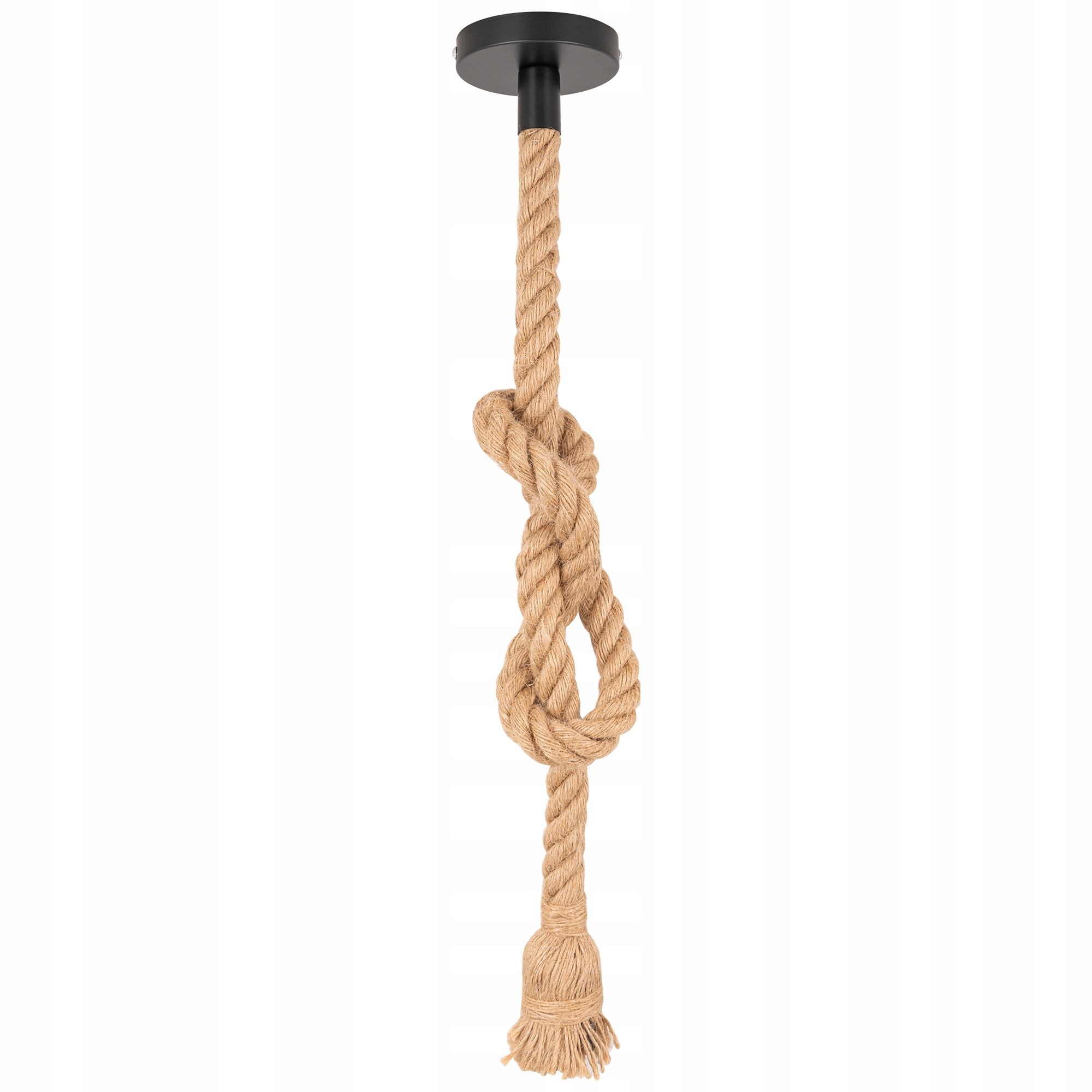 

Lampa sufitowa wisząca Sznur konopny jutowy 1.2m