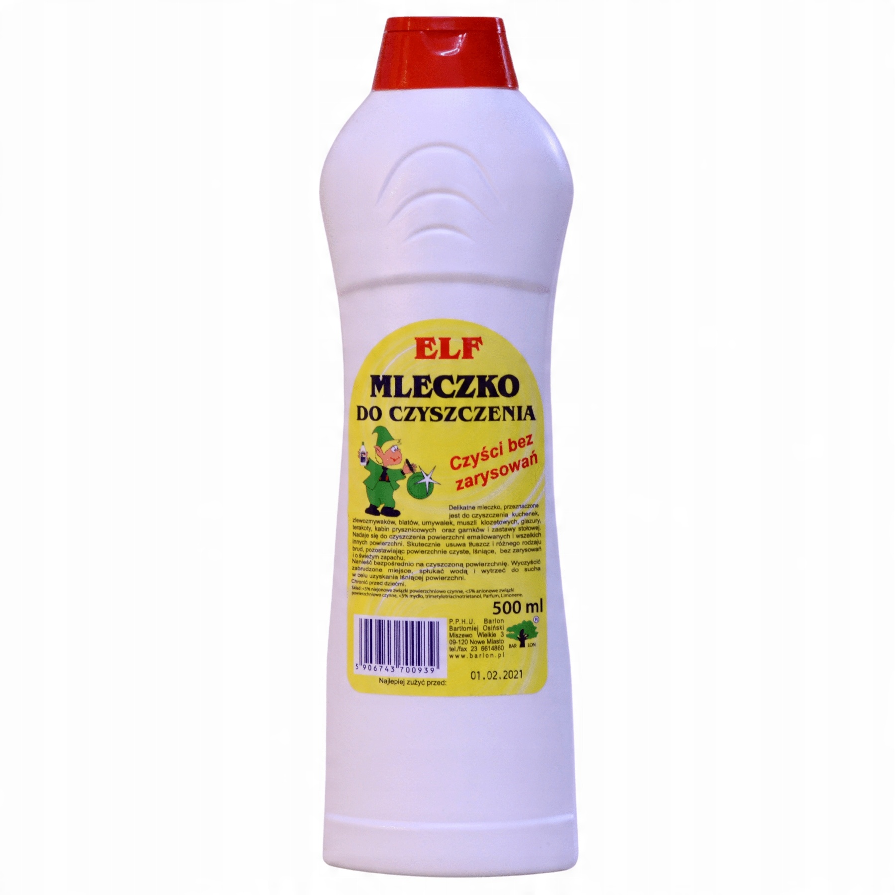 

Mleczko do czyszczenia 500 ml Elf Barlon