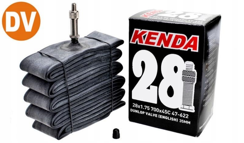 

Dętka 28 X 1,75 DV 35MM. Box (700 X 45C) Molded