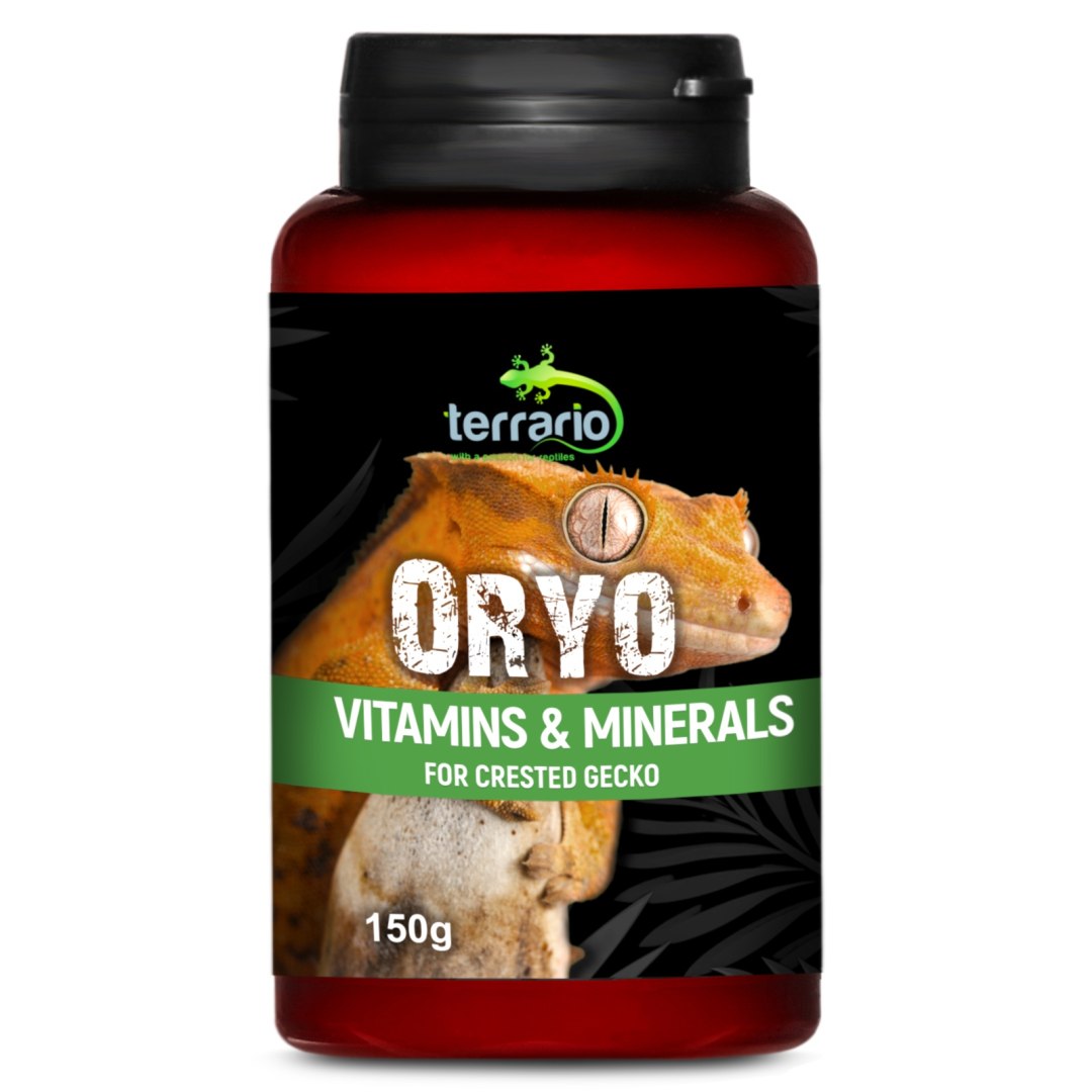 Terrario Oryo for Crested Gecko 150 g – vitamíny pro gekona otřeseného