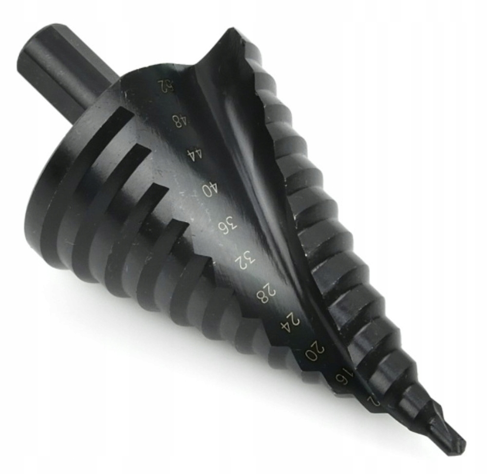 

Wiertło Stopniowe Stożkowe Tytan 4-52mm Hss 82mm