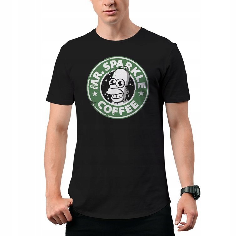 

Koszulka T-Shirt Mr Sparkle Coffee Homer S