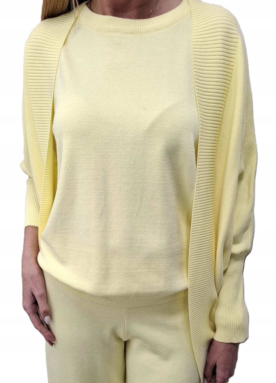 Cocomore Kardiganový svetr Přehoz Žlutá Novinka