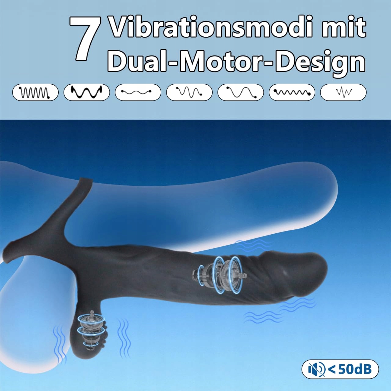 ANALVIBRATOREN Zestaw Wibratorów Dla Mężczyzn Z 7 Trybami Wibracji — miniatura 4