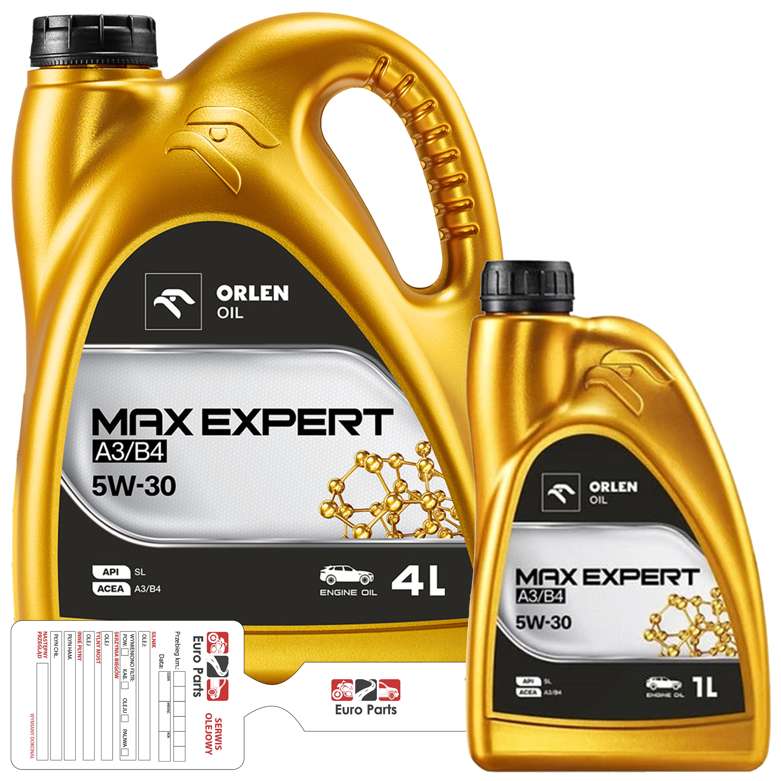 Orlen Platinum Max Expert 5w30 A3/B4 4L 1L Olej silnikowy 5L