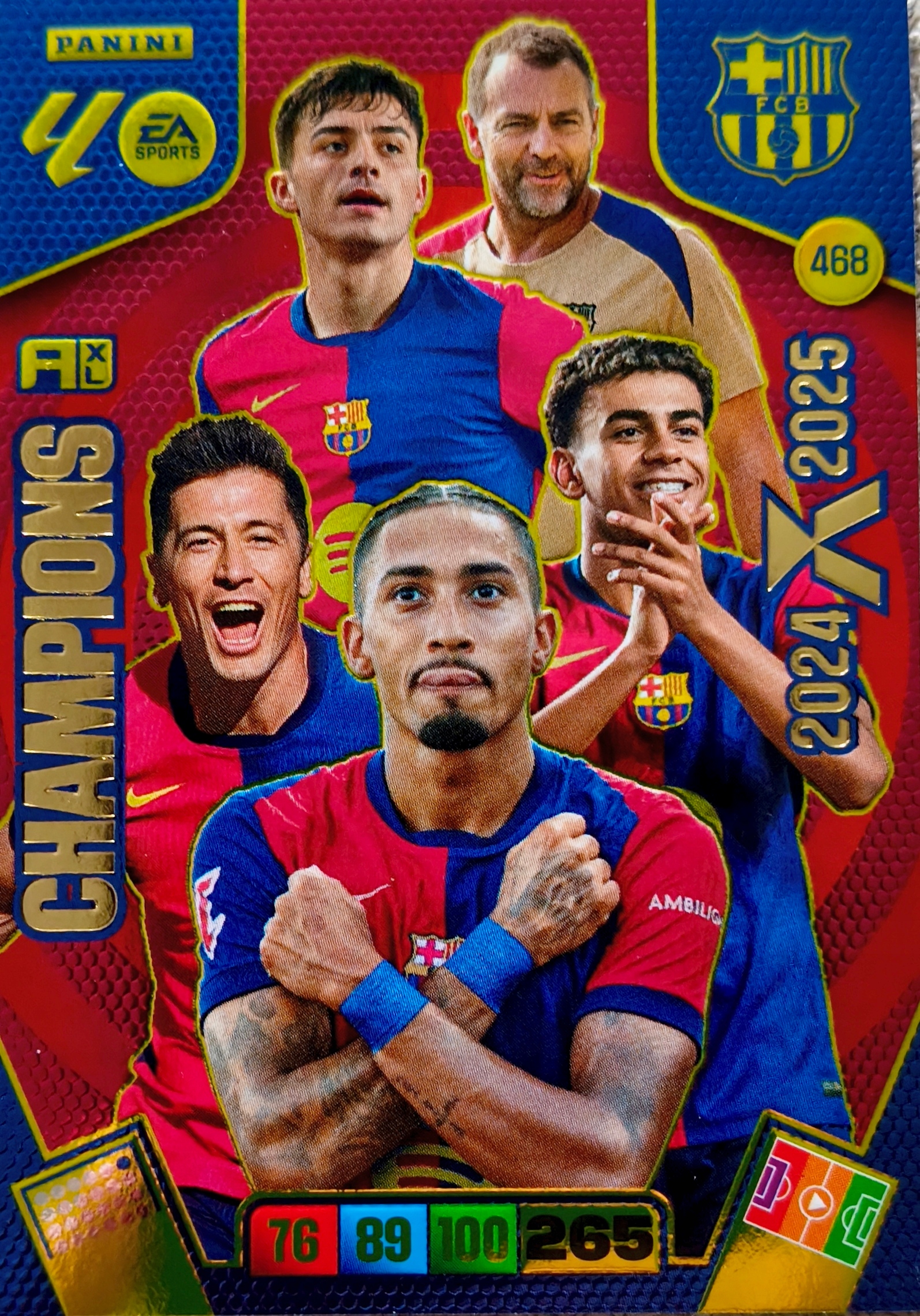 La Liga hiszpańska 2025-26 2026 Champions 468 Barcelona Yamal Lewandowski