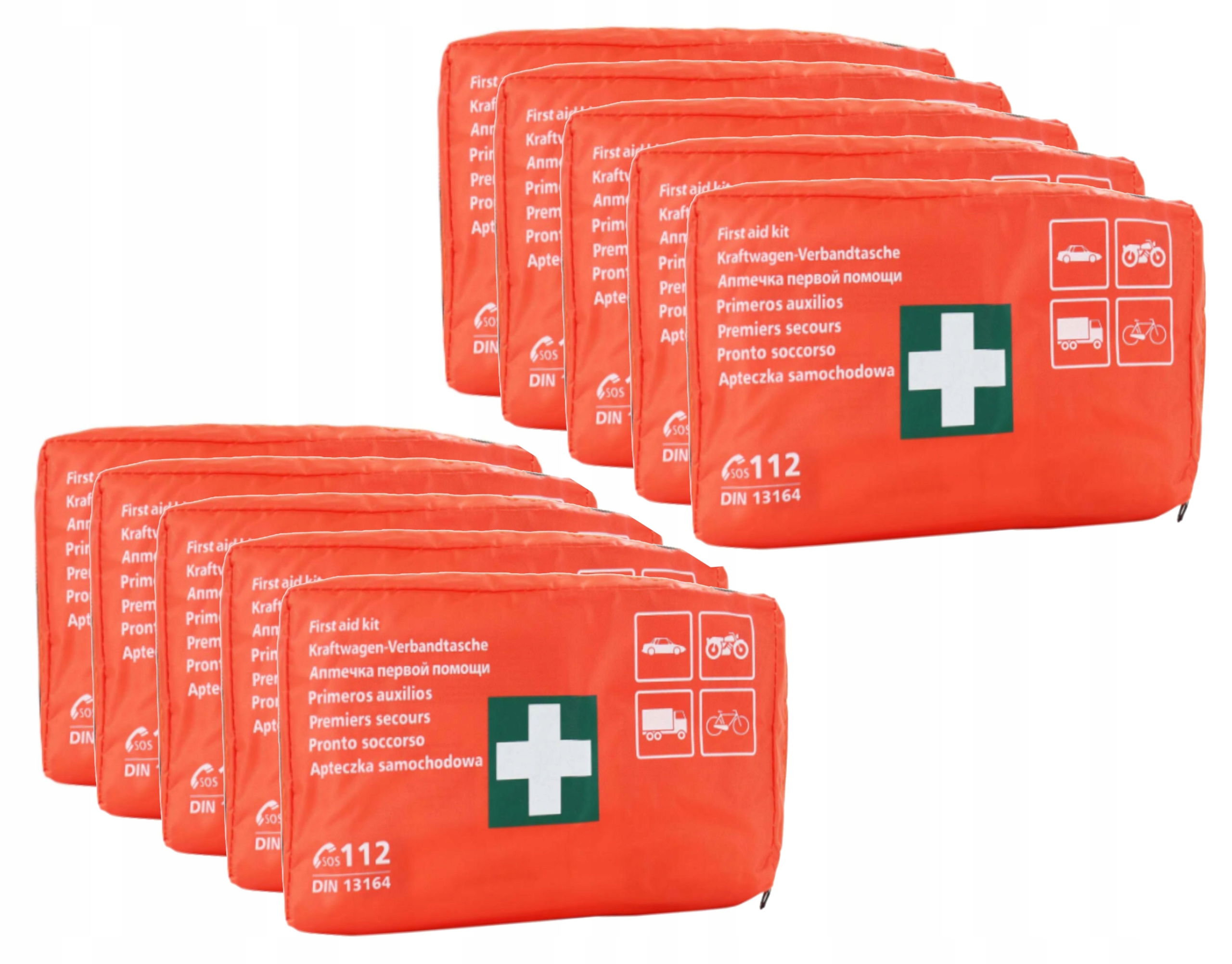 10 x Apteczka Pk Pierwszej Pomocy Din 13164