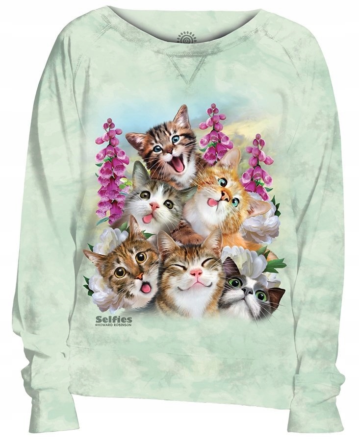 Kittens Selfie Mikina The Mountain 2XL