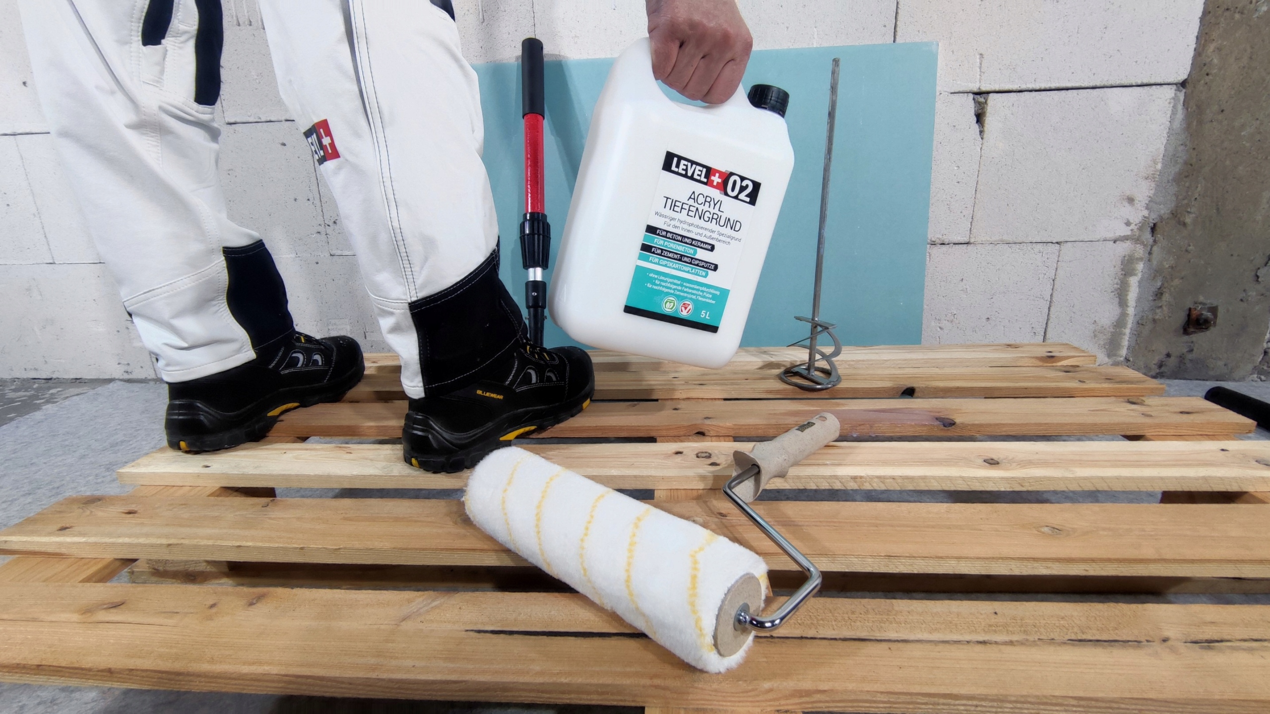 Grunt Akrylowy 10L Uniwersalny Level+02 Marka Level+