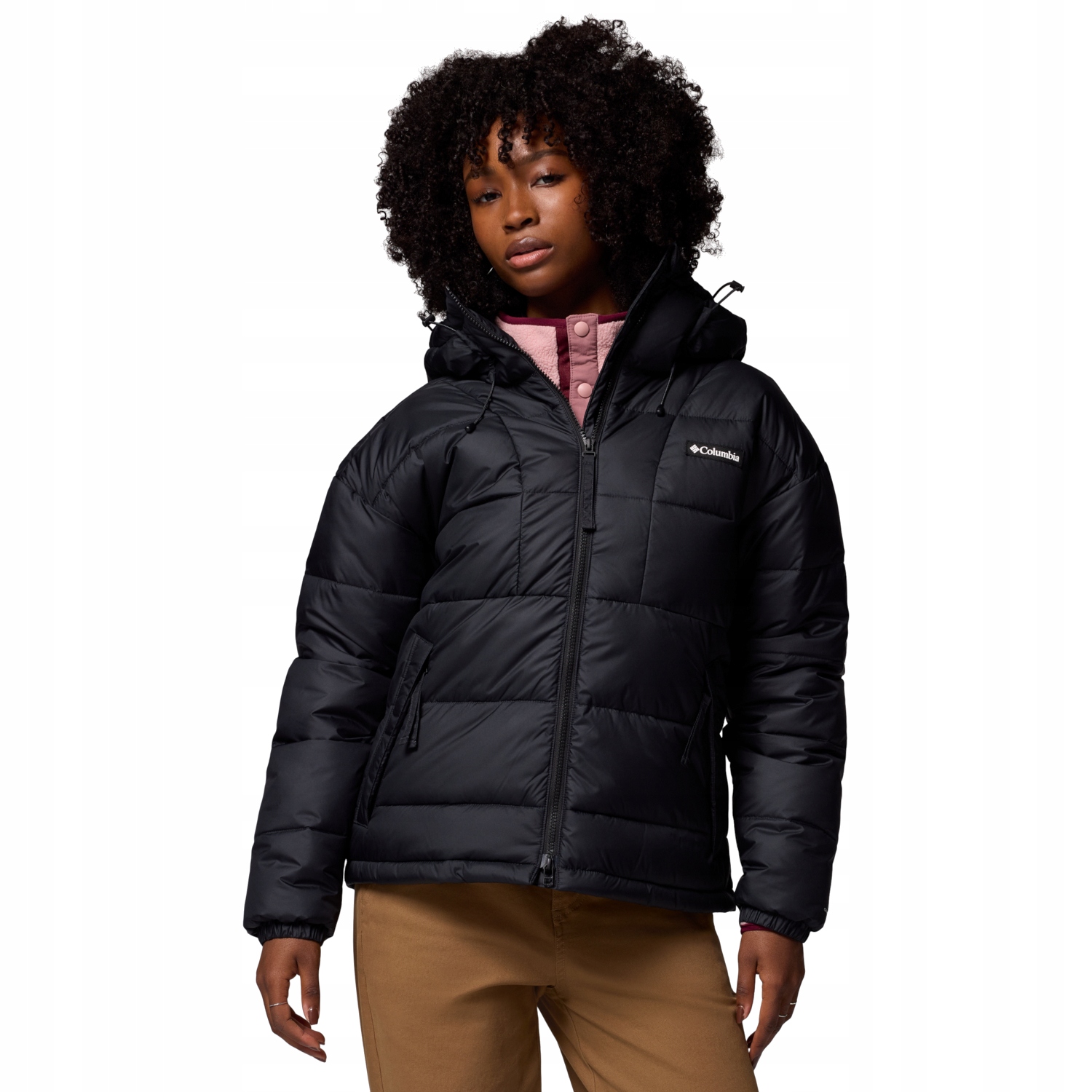 Columbia Pike Lake III Hooded Jacket [s] Kurtka Męska Poliester Czarny
