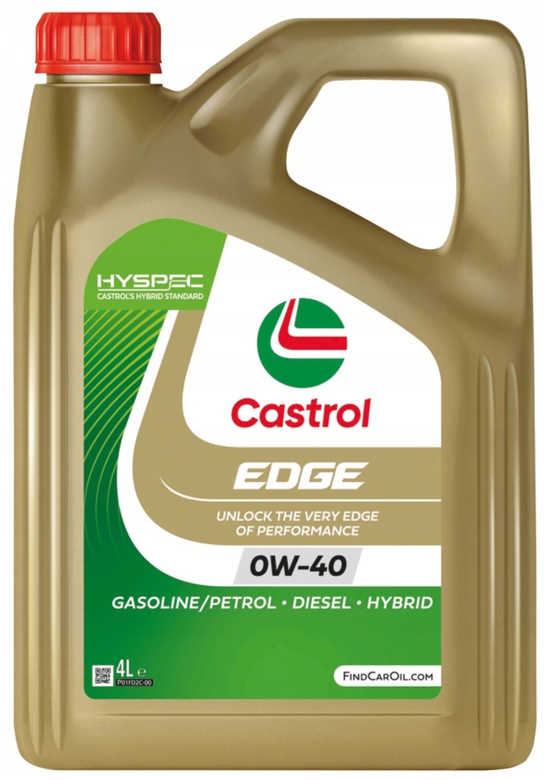 Motorový olej Castrol Edge 0W-40 4L