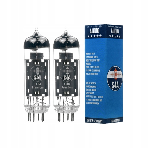 EL84 6BQ5 Premium S4A – 2 ks – vybraný pár
