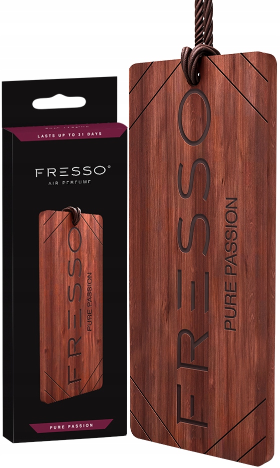 

Fresso Pure Passion Drewniana zawieszka zapachowa