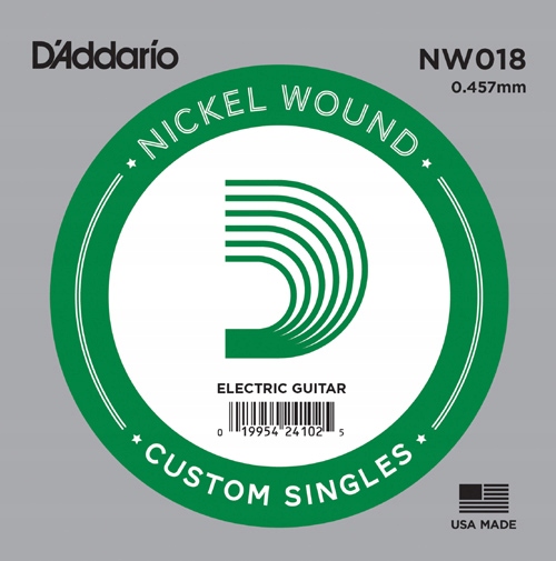 DAddario NW018 Nickel Wound struna pojedyńcza