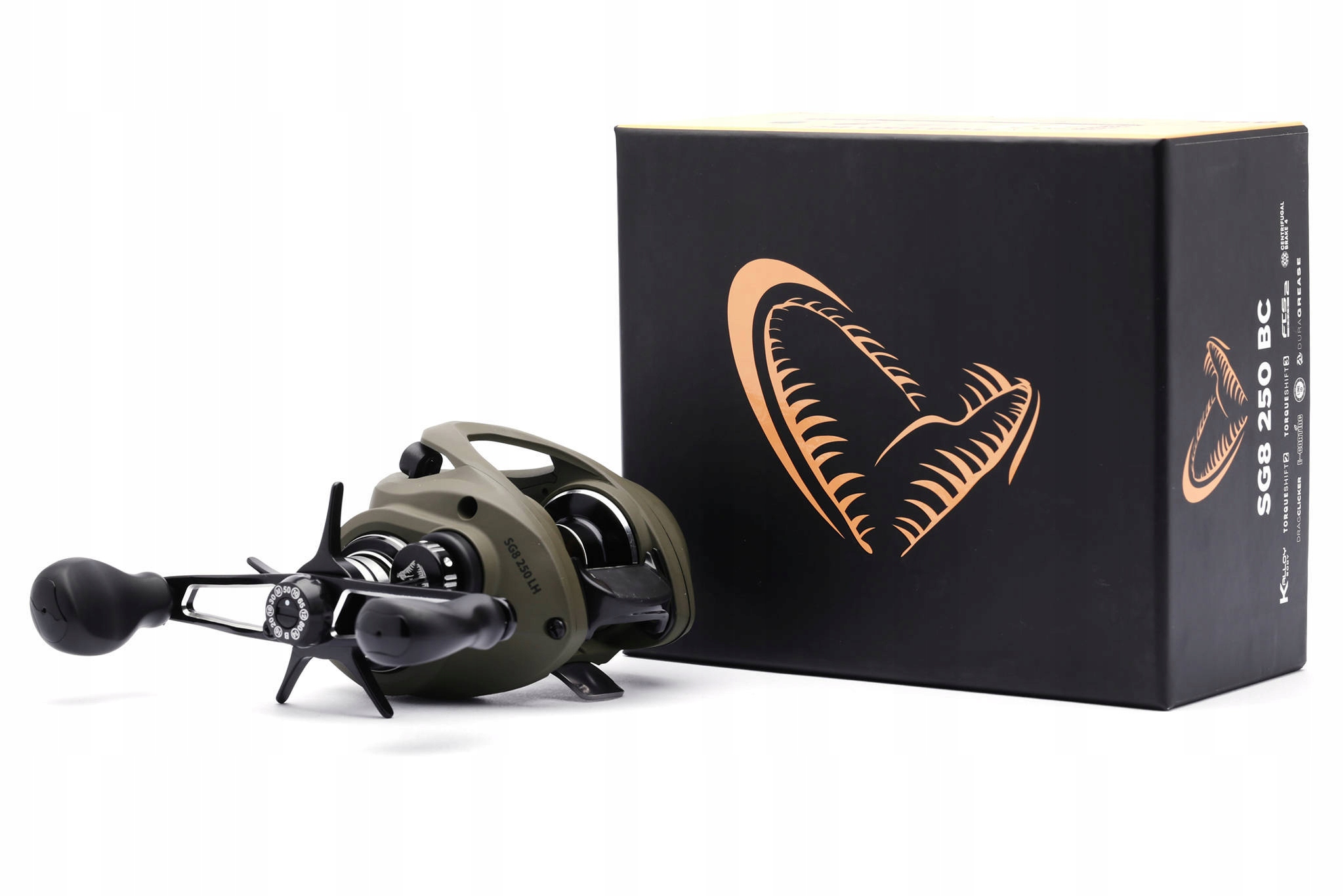 Multiplikátor Savage Gear SG8 Bc 250 Lh 6.6