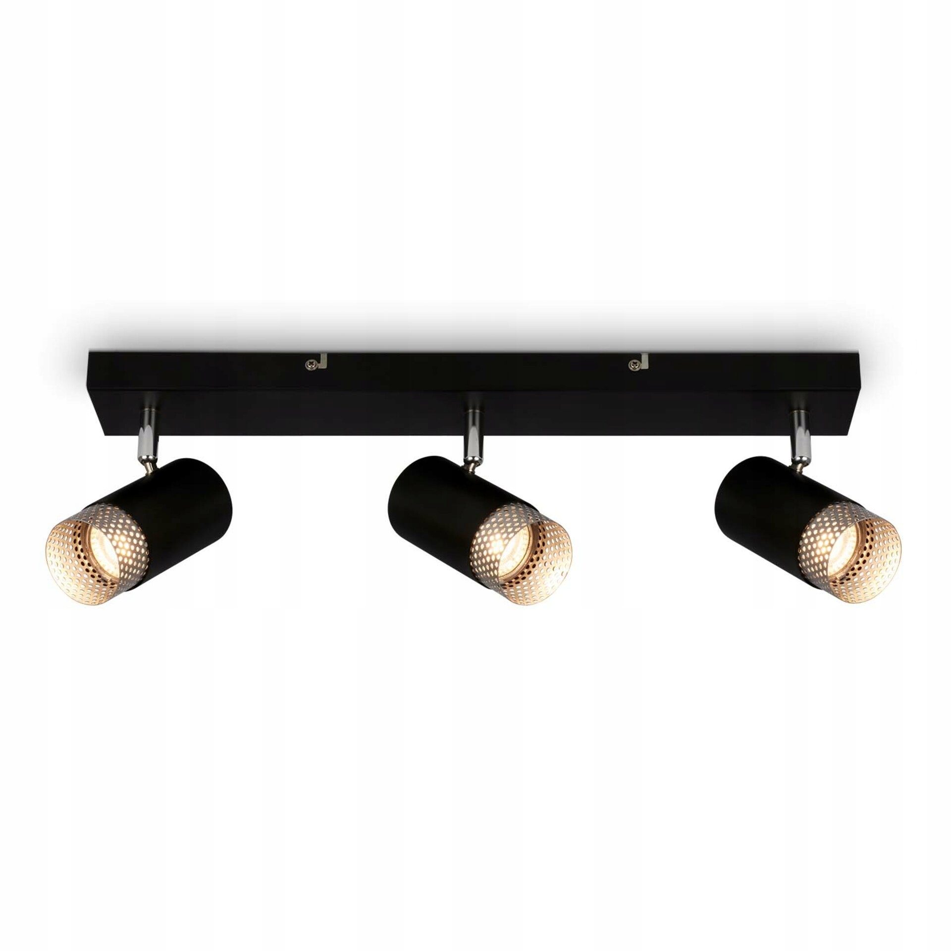 Briloner Spot stropní svítidlo, 3x GU10, 60 cm, černé, Bri 2142035