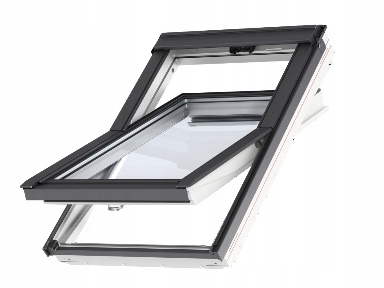 Okno Dachowe Dolne Obrotowe 78x140cm Velux Glu Glu PK08 0061B Białe