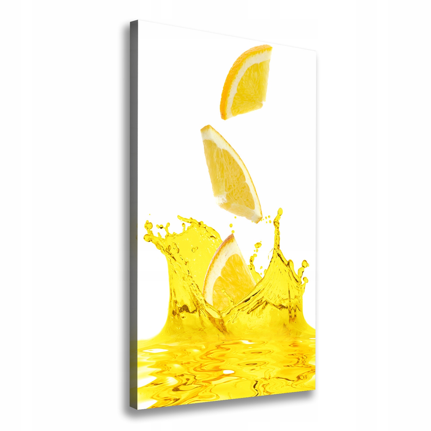 

Foto obraz na płótnie Cytrynowy sok 60x120 cm