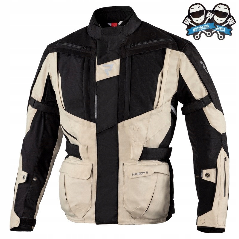 KURTKA REBELHORN HARDY II BLACK/SAND