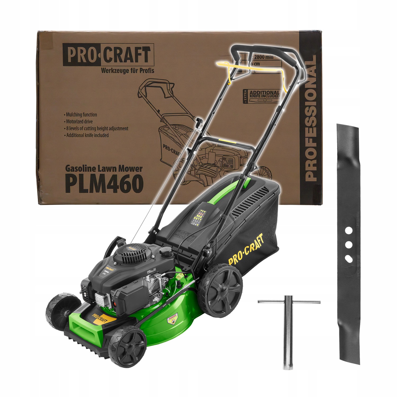 Benzínová kosačka Procraft PLM460 Ne