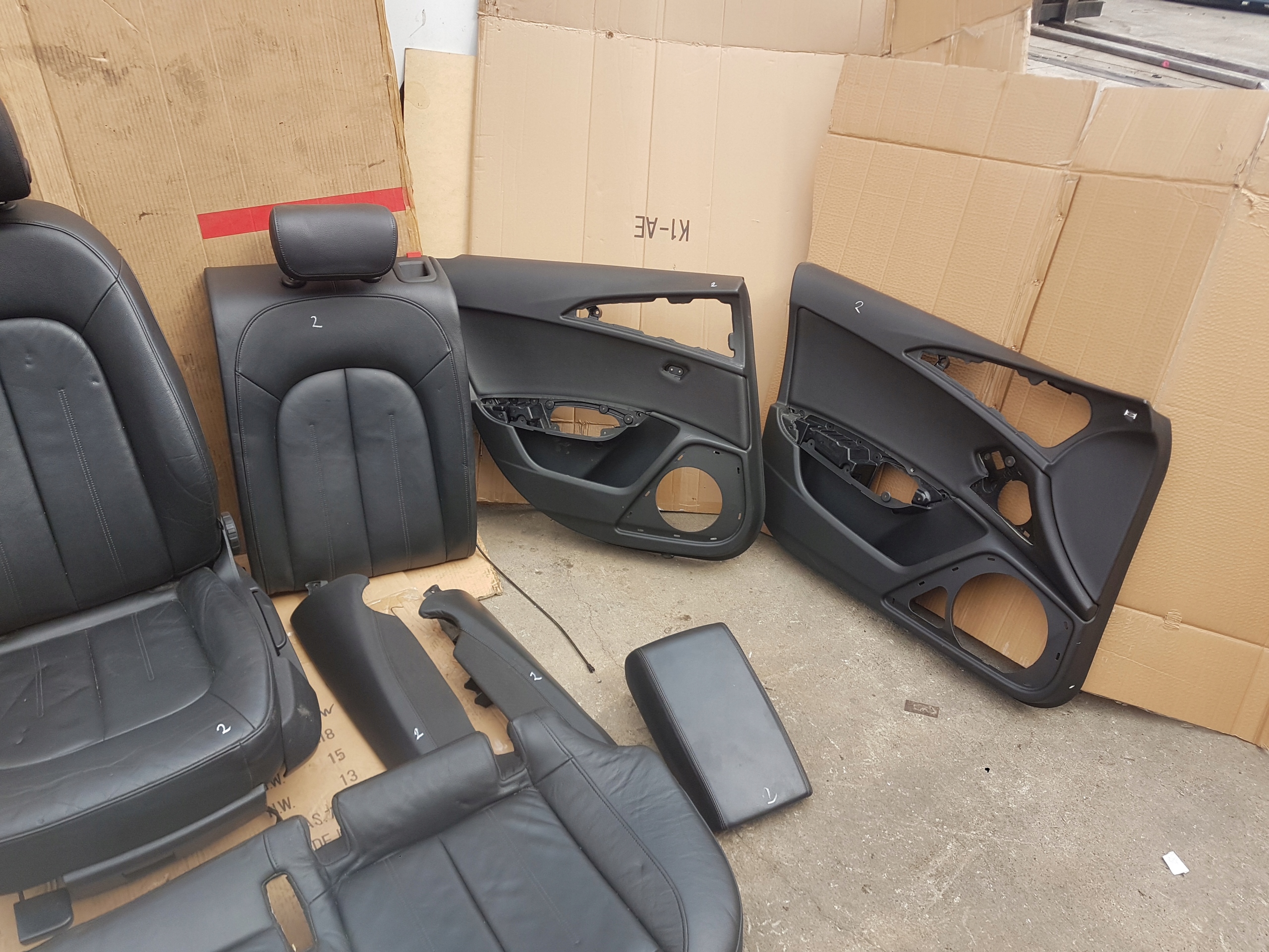Sitz Sitze Leder AUDI A6 C7 Sedan AVANT KOMBI 2