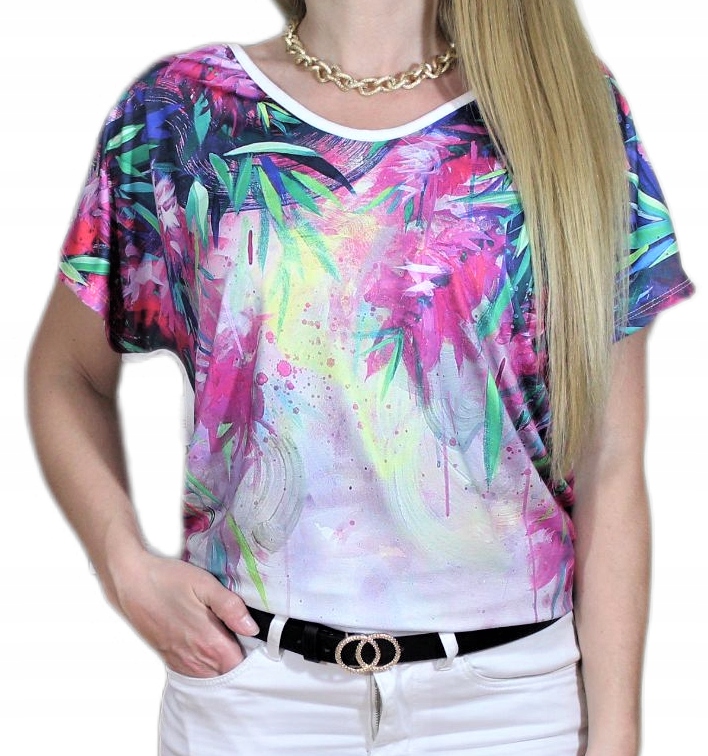 

Bluzka duża luźna kobieca tunika 46 48 3XL/4XL