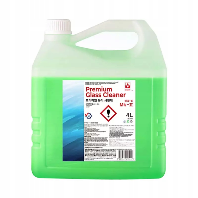 Binder Premium Glass Cleaner 4L