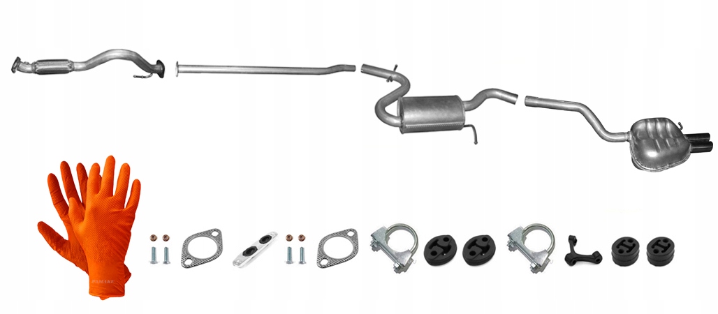 Škoda Octavia II 1.4 TSi 90 kW (2008-2013) Hatchback Kombi Výfukový Systém