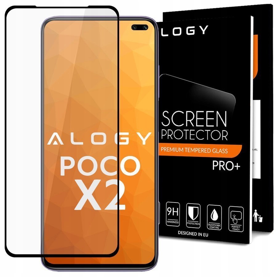 

Szkło 9H Full Glue Alogy Do Etui Do Xiaomi Poco X2