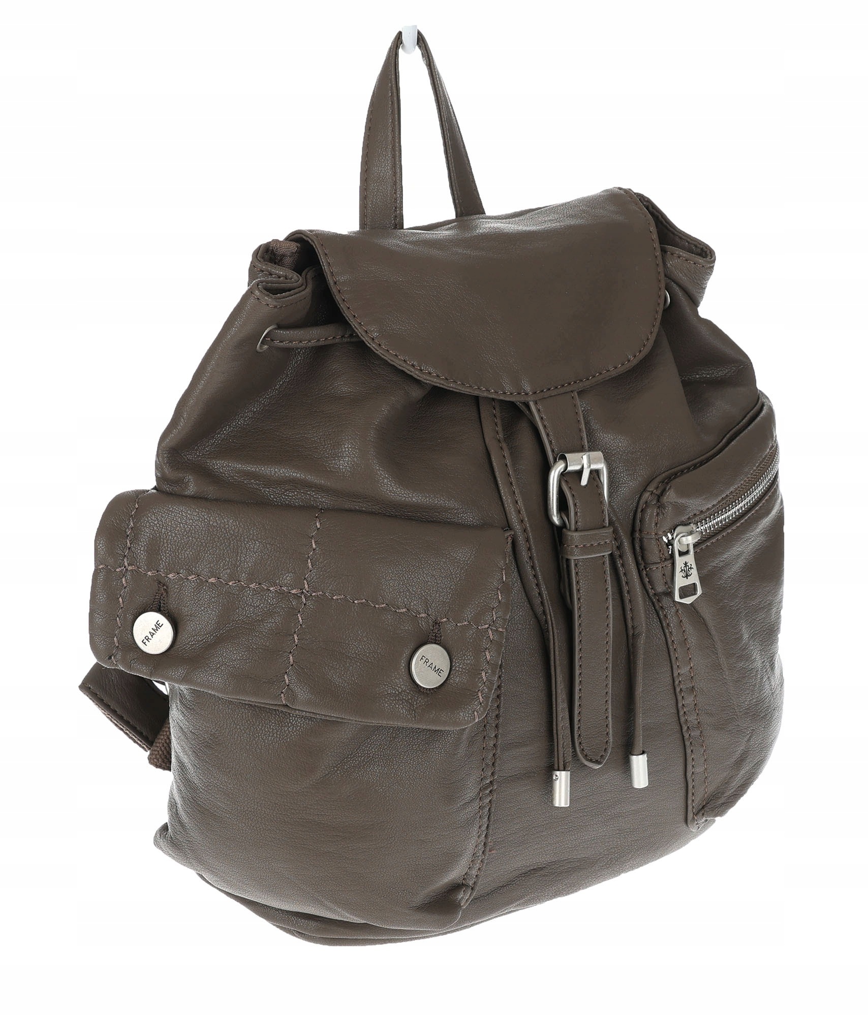 Batoh Tommasini Kabelka Měkká Prostorná Kapsy Velký 3763 Khaki