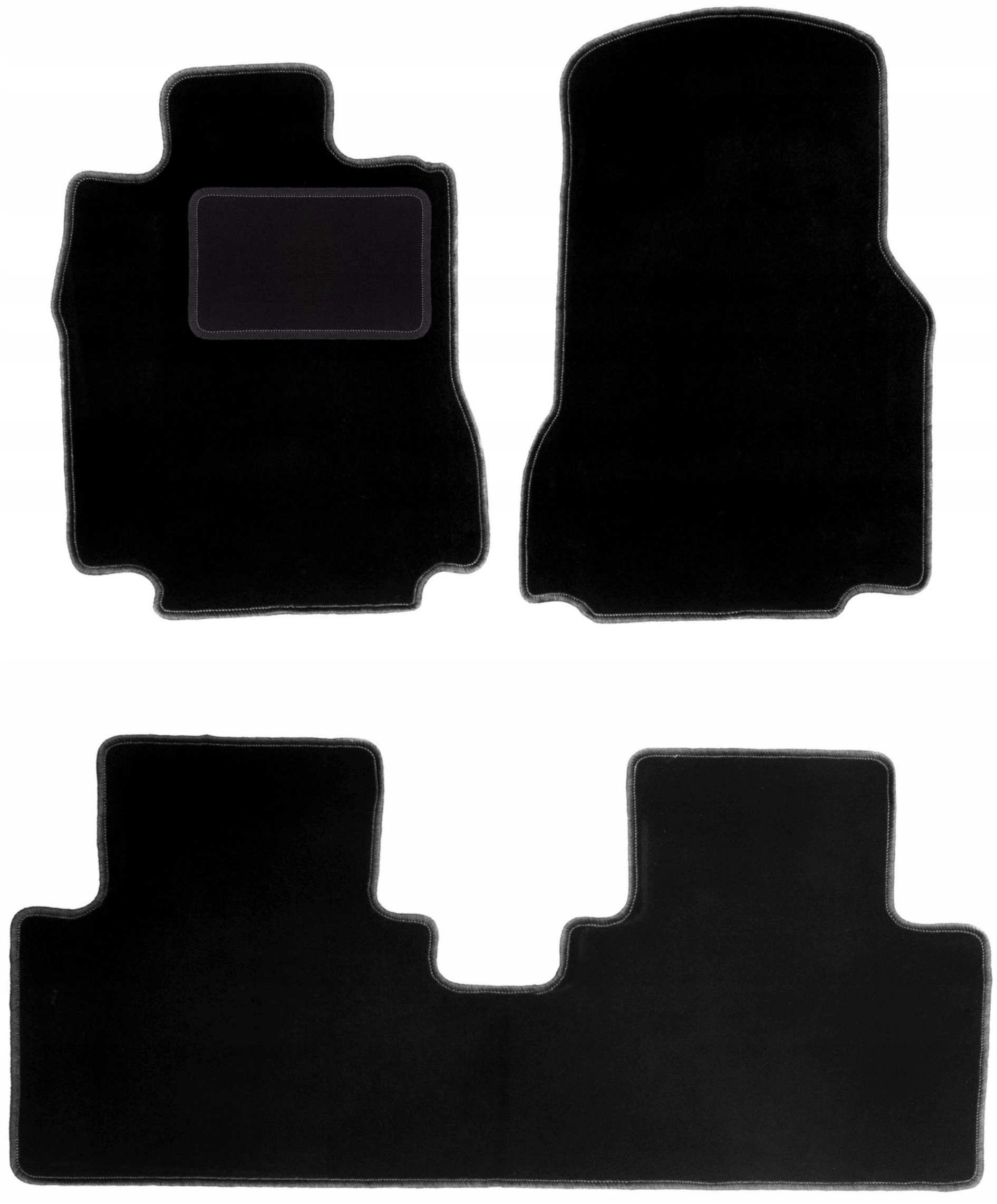 velurové autokoberce pro vůz Mercedes A W168 hatchback (1997-2005)