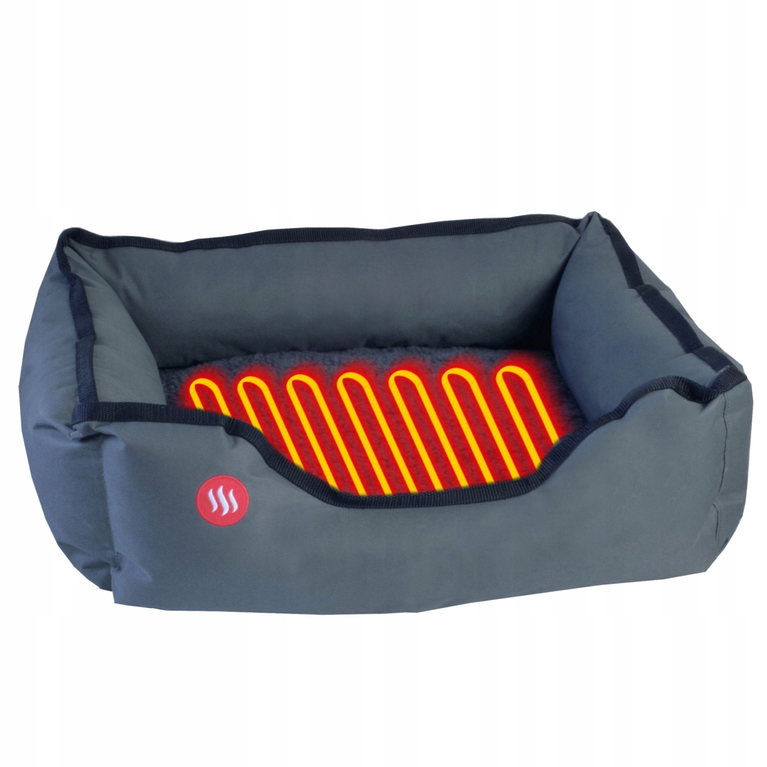 Levně Glovii vyhřívaný pelíšek střední kvality, uhlíkové vlákno, dvojitý termostat, praní