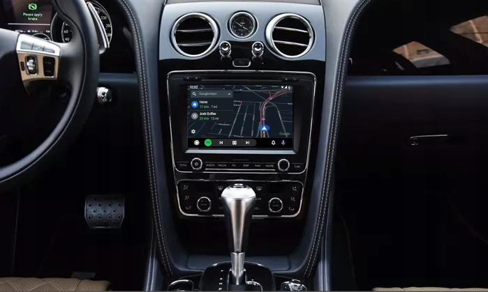 BENTLEY ANDROID AUTO Continental / Flying Spur Montaż niestandardowy