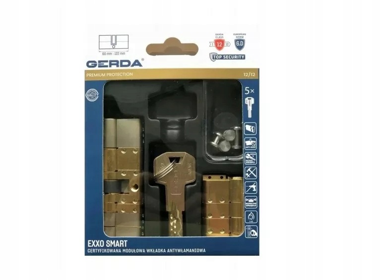 Wkładka Modułowa Gerda Exxo Smart M 61/61, Zabierak