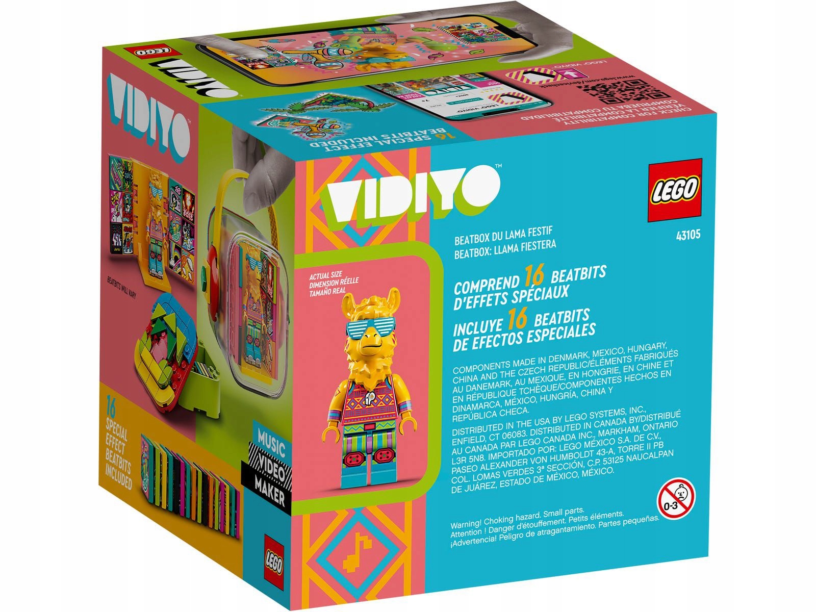 LEGO VIDIYO 43105 PARTY LLAMA BEATBOX lama Numer produktu 43105