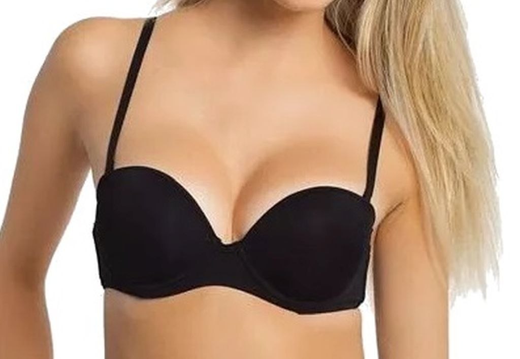 

Biustonosz Bardotka Atlantic BBR-050 Czarny 75D