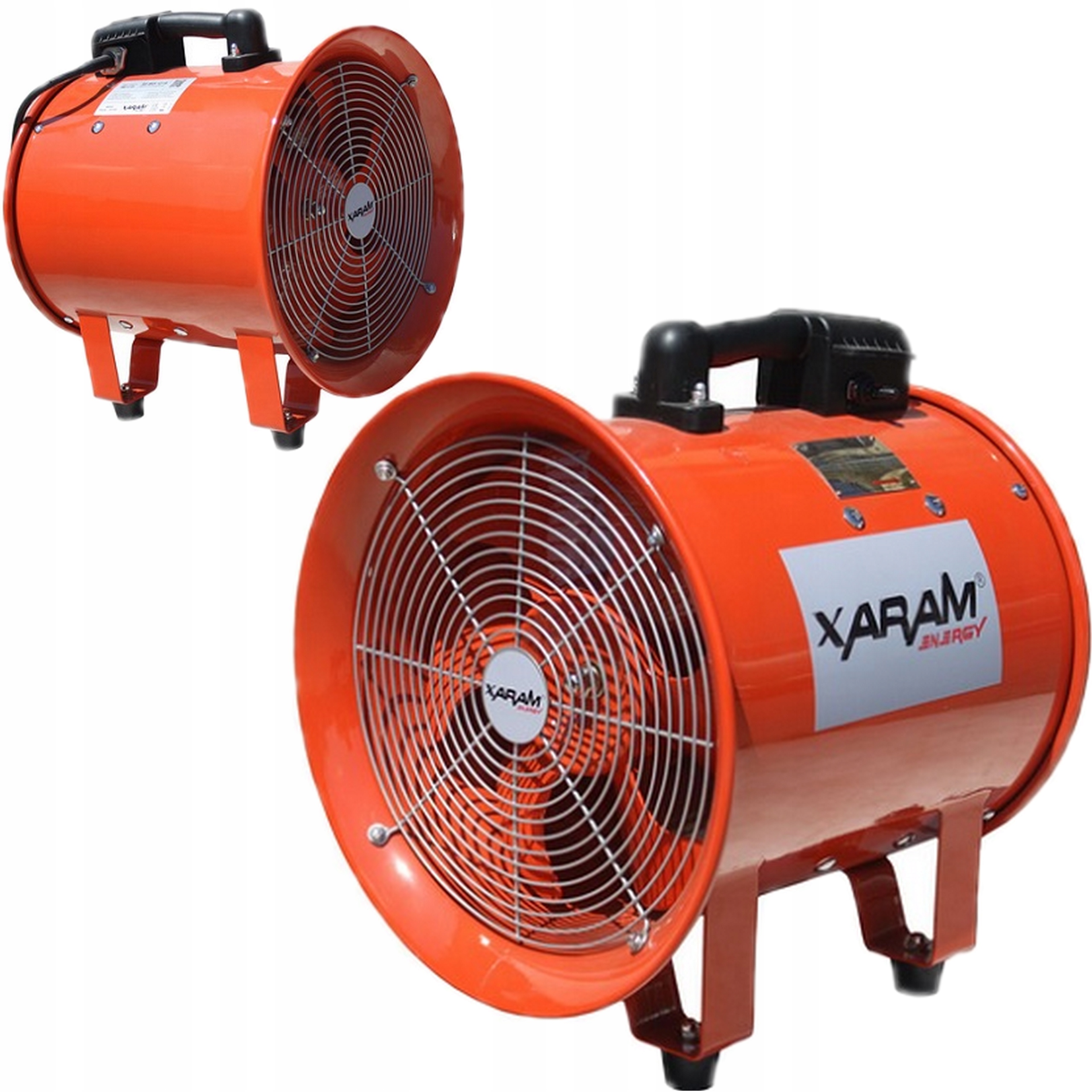 Wentylator przemysłowy strumieniowy Xaram 3900m3/h wentylacja 385 Pa 500W