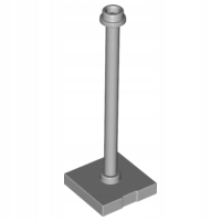 

Lego 98549 Stojak Do Lampy szary jasny Nowy (1g)