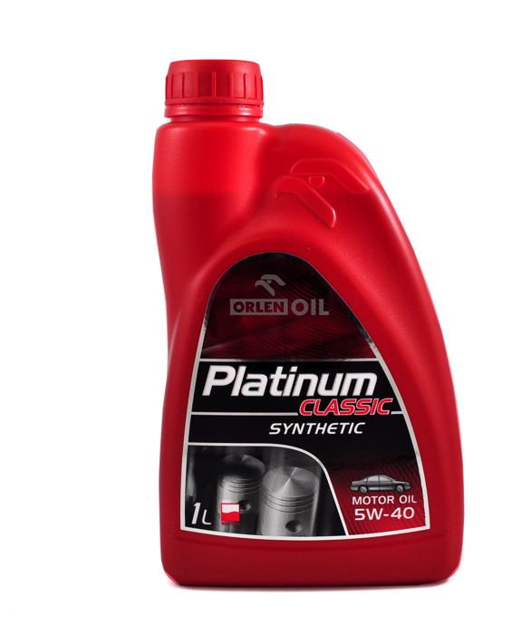 

Platinum 5W40 1L. Classic Synthetic Silnikowy Olej