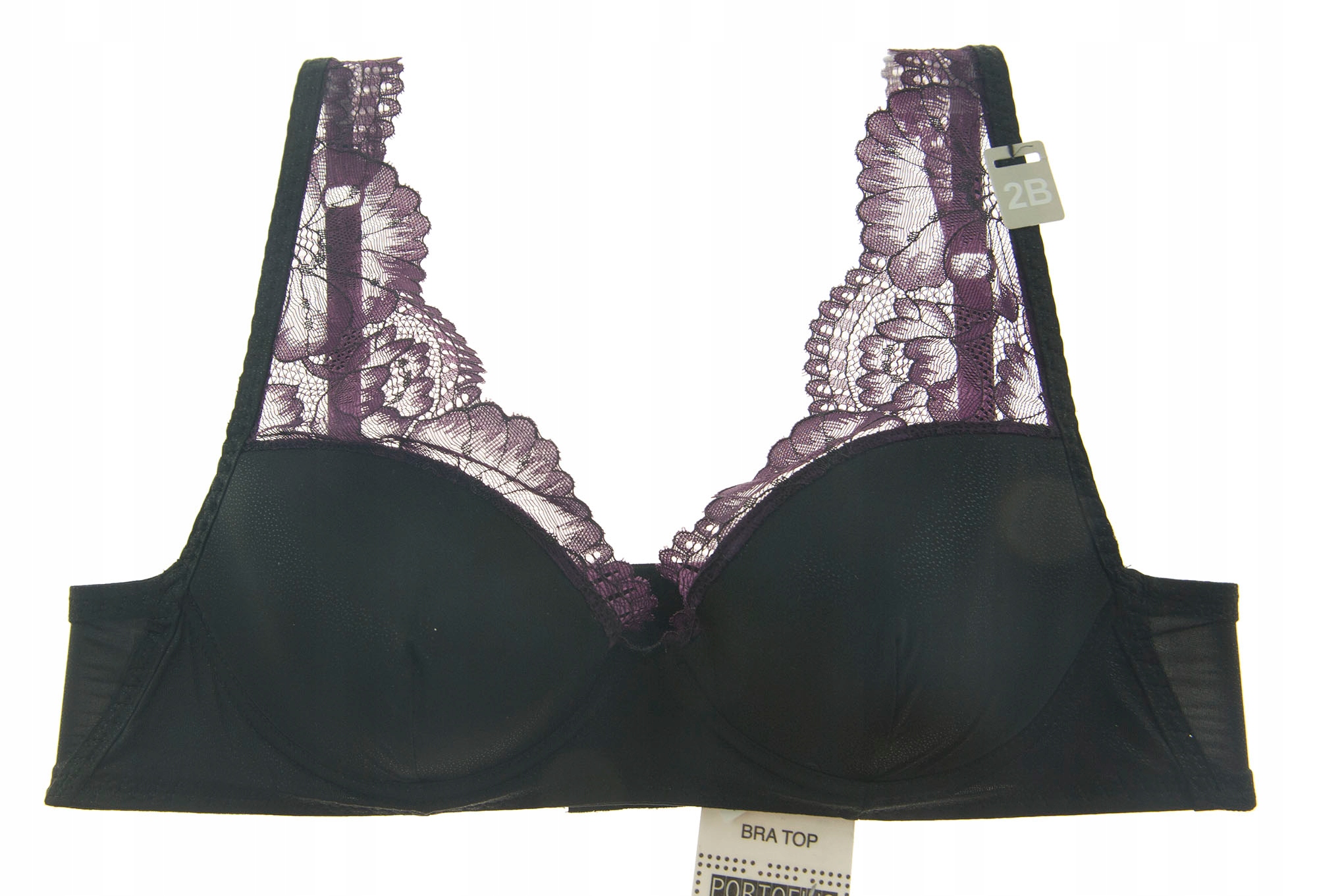 

Tezenis calzedonia biustonosz czarny fioletowy 80B
