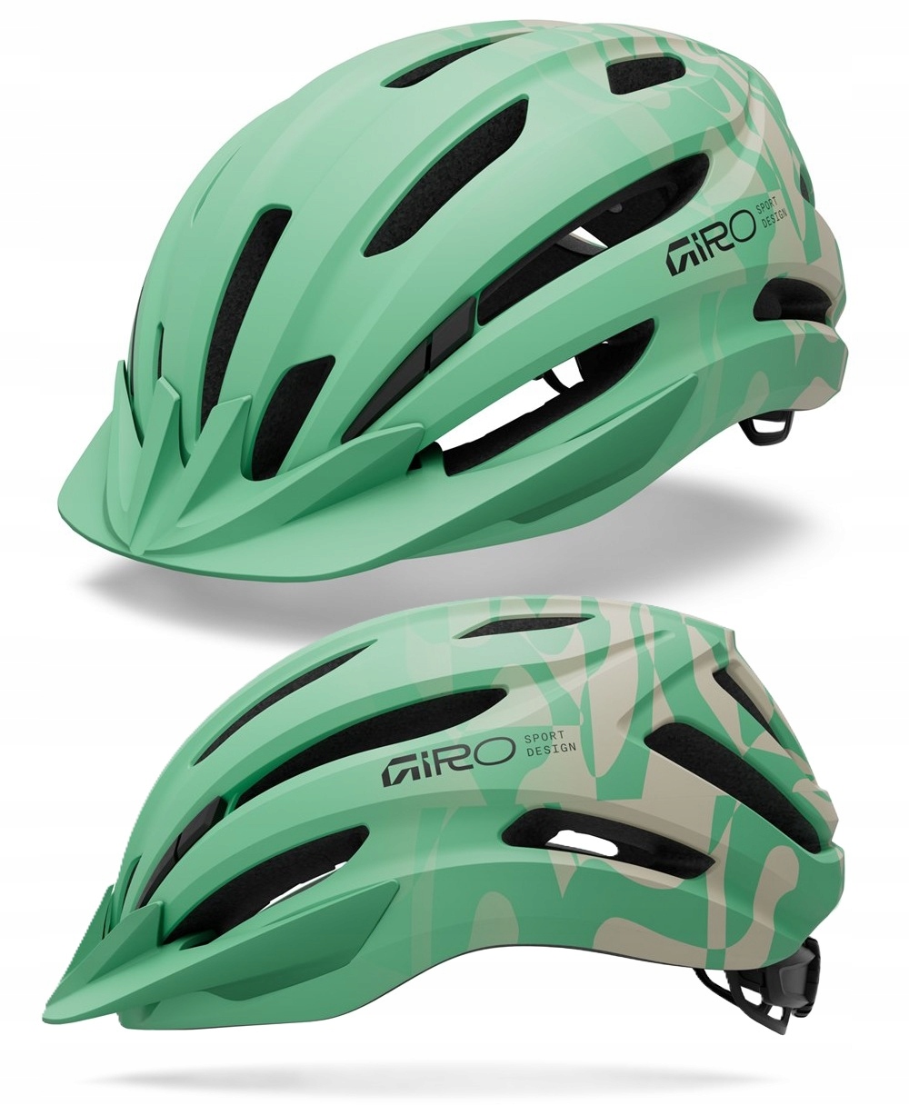 Kask rowerowy Giro Register II junior matte green rush Uni 50-57