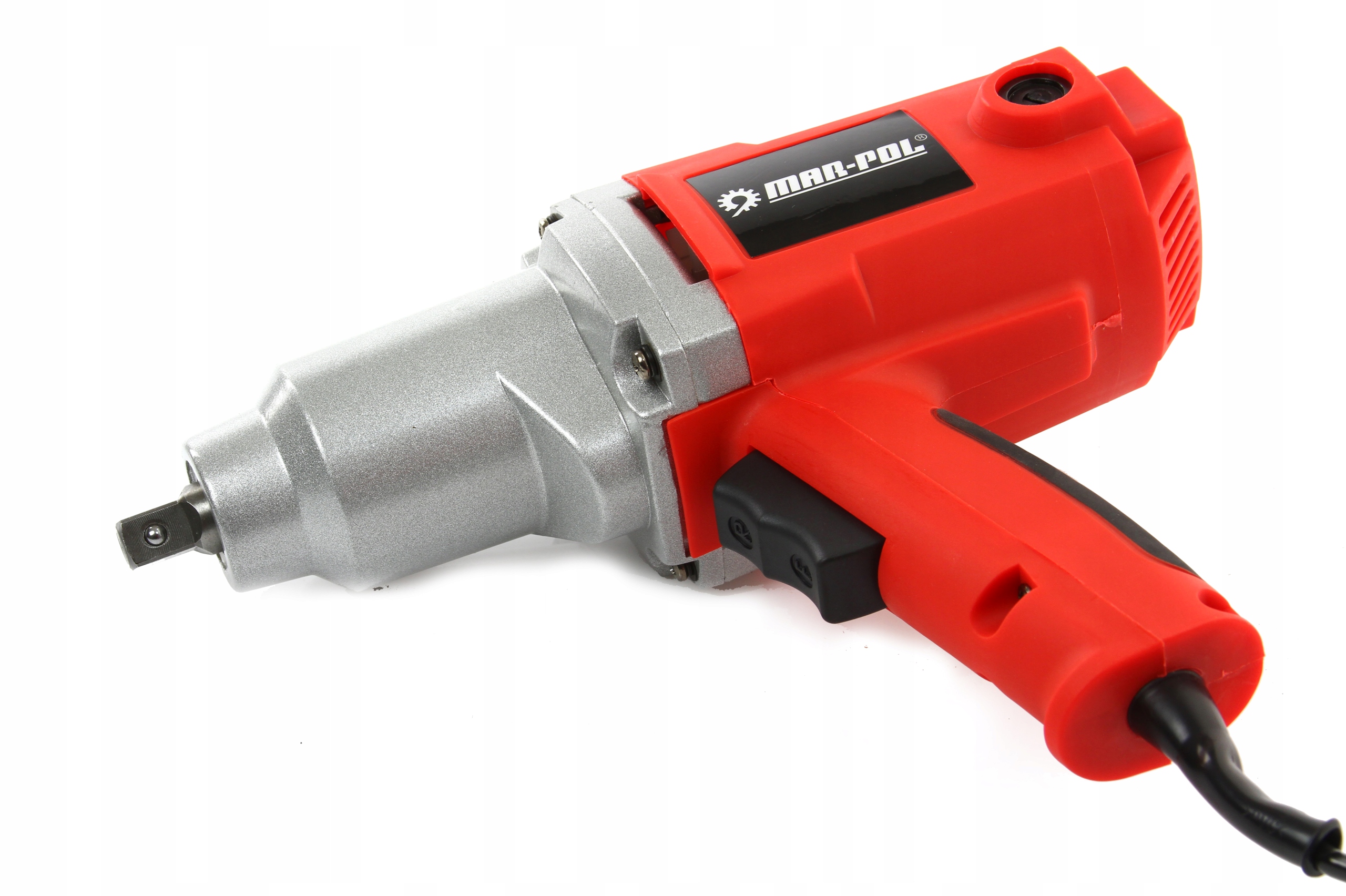KLUCZ ELEKTRYCZNY UDAROWY DO KÓŁ 800Nm 2000W 1/2'' + 4 NASADKI MAR-POL EAN (GTIN) 5901969115420