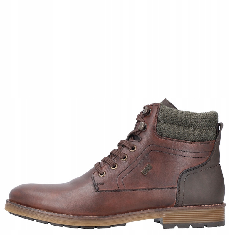 Kotníkové Boty Zimní Rieker Tex F4544-25 hnědá kůže vel. 44
