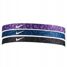 Opaska na głowę Nike printed headbands 3pk