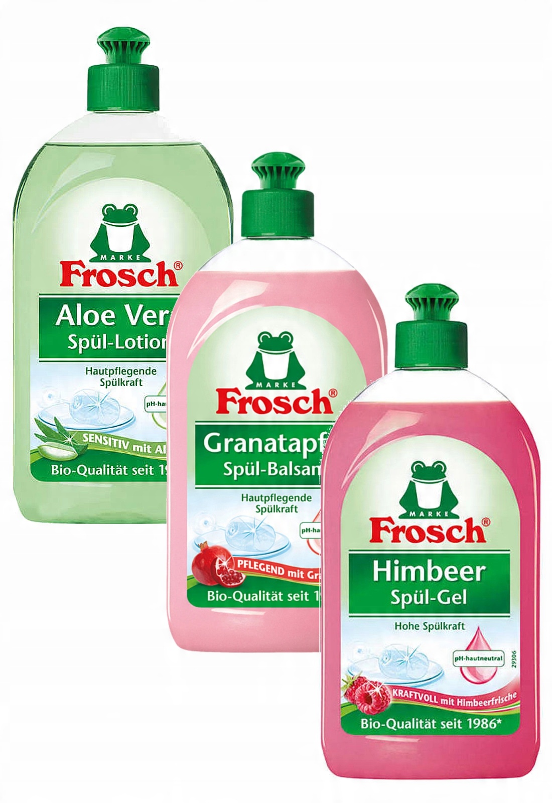 

Frosch Aloes Granat Malina Płyn Naczyń 3x 500ml De