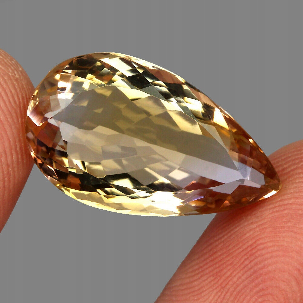 Přírodní kámen ametrin 17.07ct If dvoubarevný