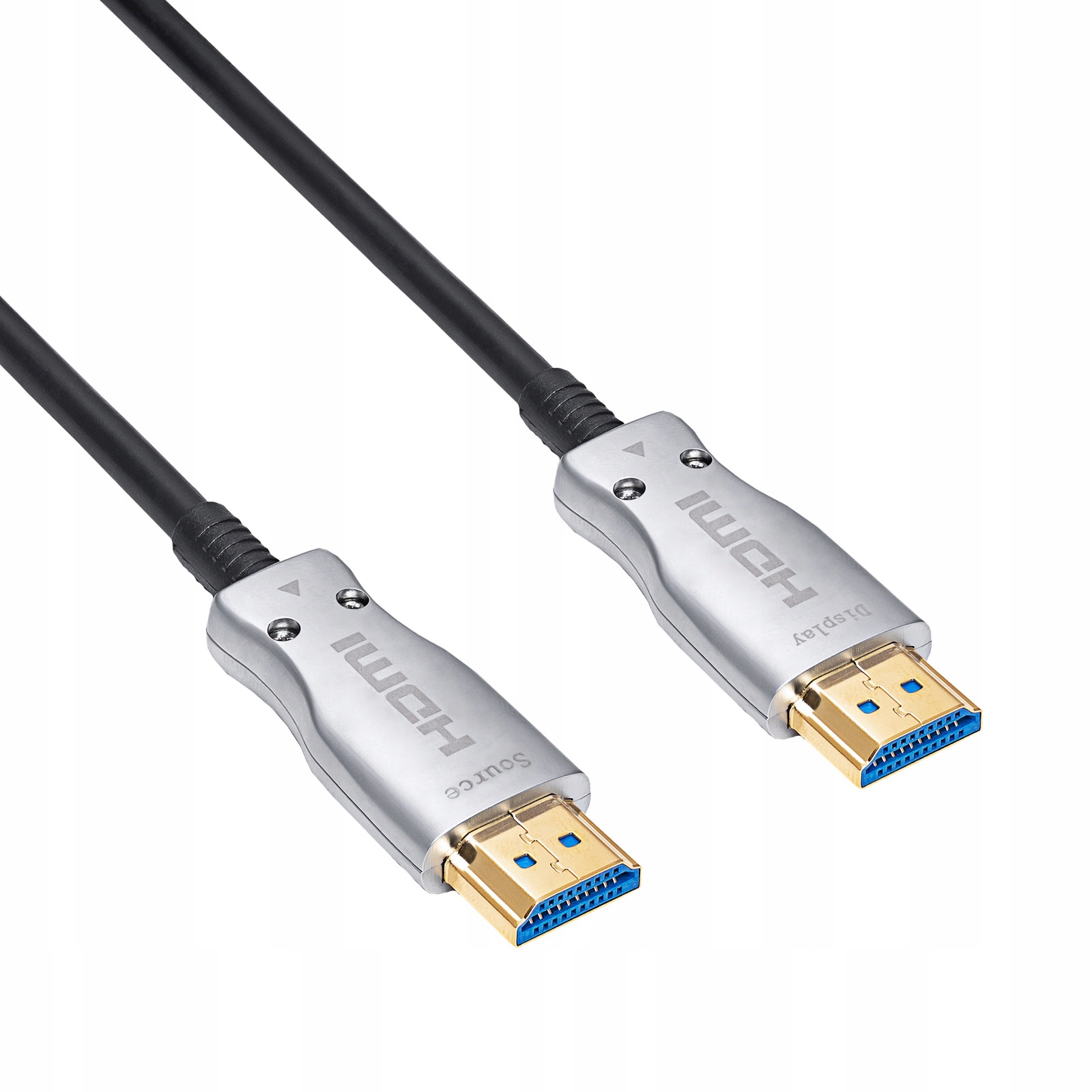 Kabel Hdmi 2.1 Akyga AK-HD-50L Aoc 8K60Hz 4K120Hz optyczny eARC 3D Dolby 5m