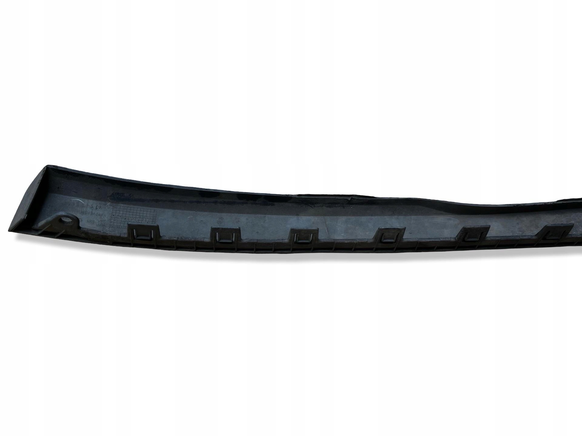 spoiler of a bumper front right side Opel Corsa D 2009 13179947