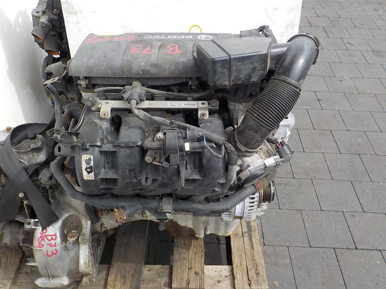 opel CORSA e 16r MOKKA 1.4 16V 75KM Двигатель B14XEJ комплектный