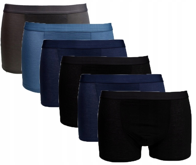 

6x Bokserki Męskie Bawełniane XL